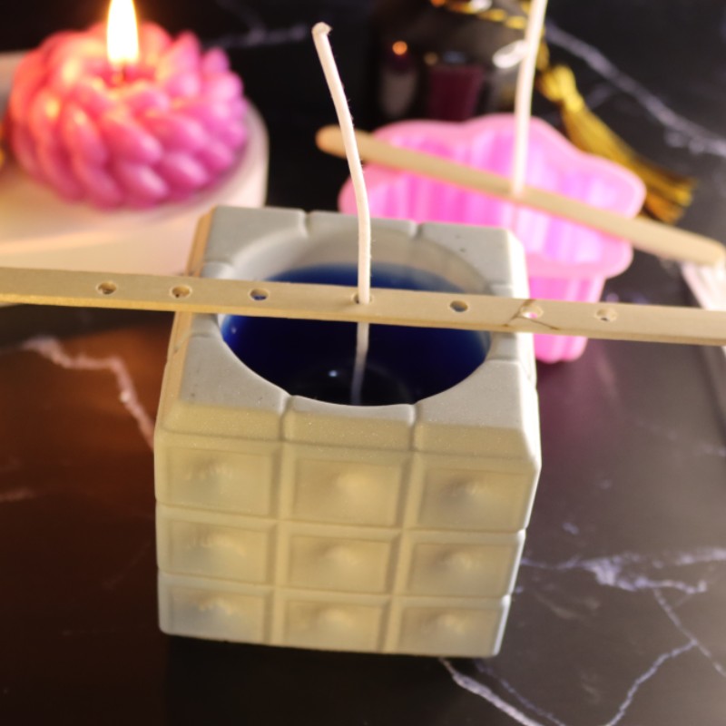 Wooden Wick Candle - 20 sztuk drewniane świeca knot posiadacze