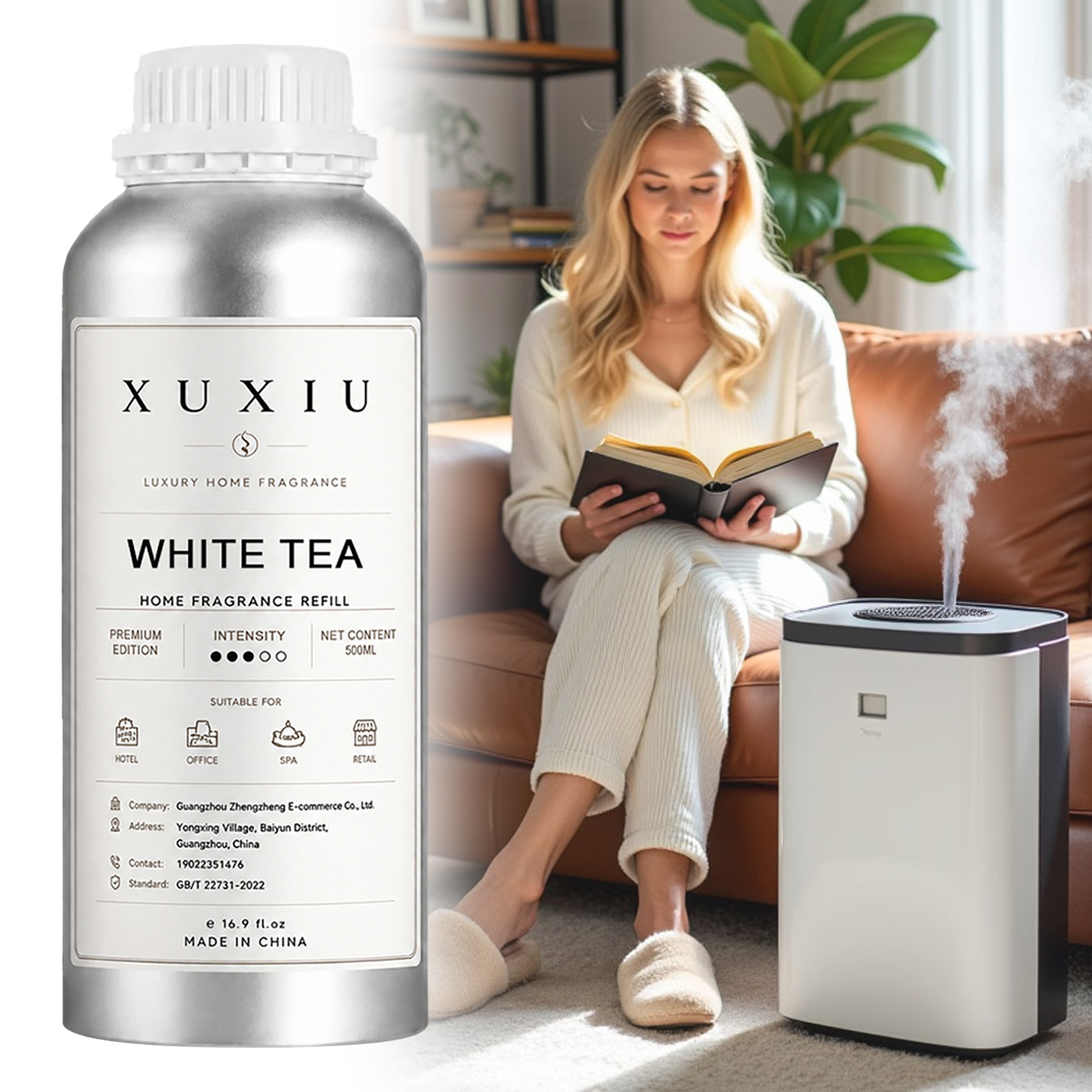 Home Fragrance Refill - 500 ml roztworu do uzupełniania olejków