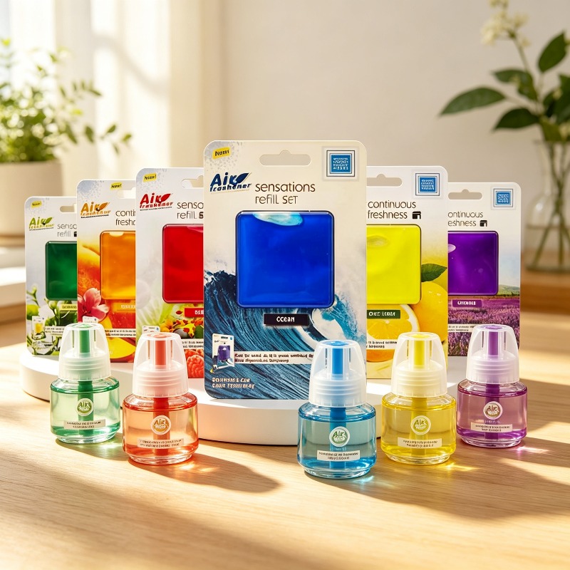 Home Fragrance No 3 - Wkłady żelowe do odświeżacza powietrza w
