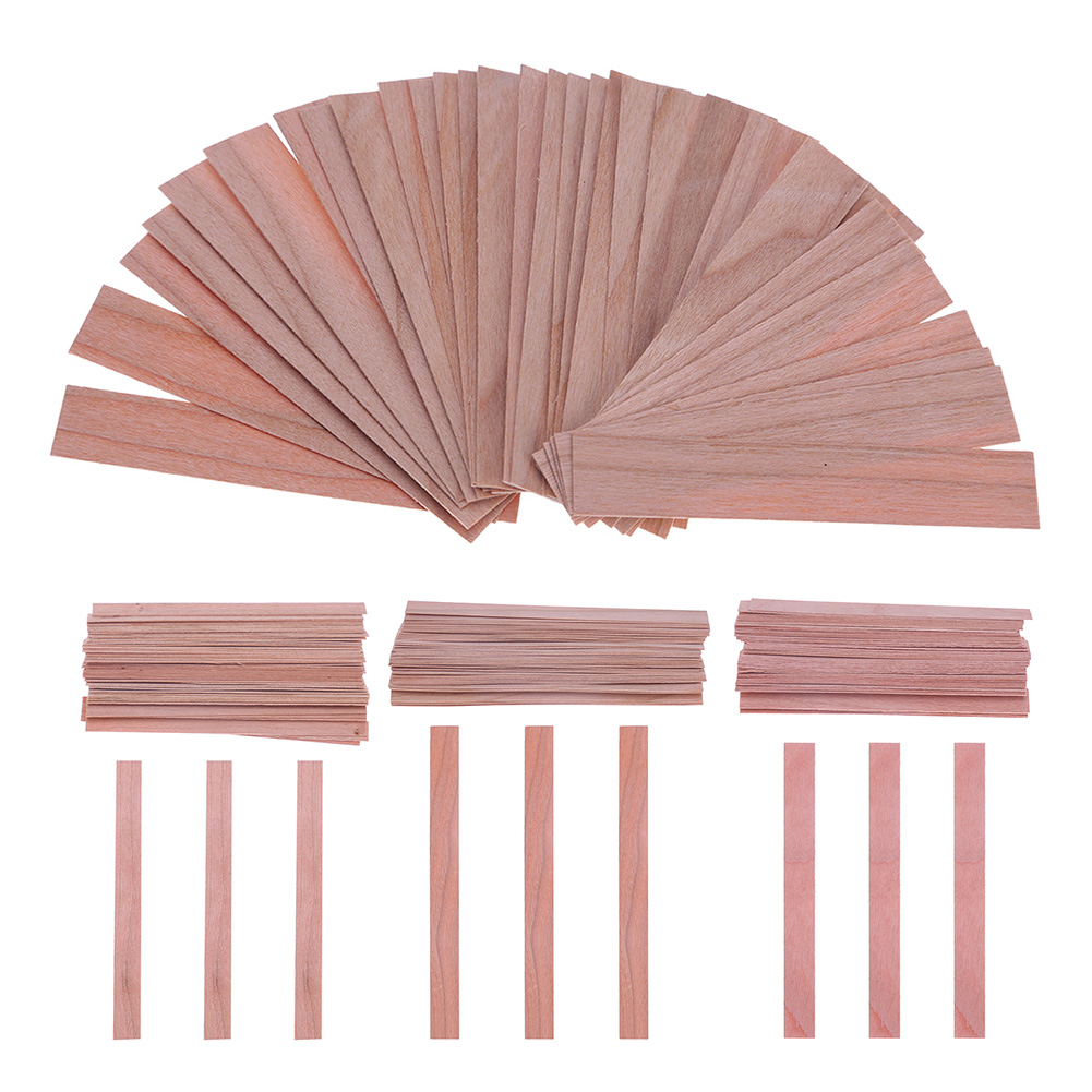 50 sztuk drewnianych knotów do – Wooden Wick Candle recenzja i cena