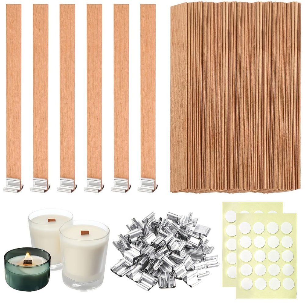 100 sztuk drewnianych knotów z – Wooden Wick Candle recenzja i cena