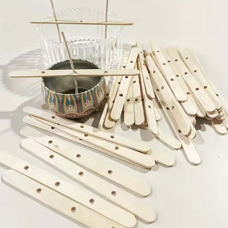 10/20/50 szt. Drewniane uchwyt – Wooden Wick Candle recenzja i cena