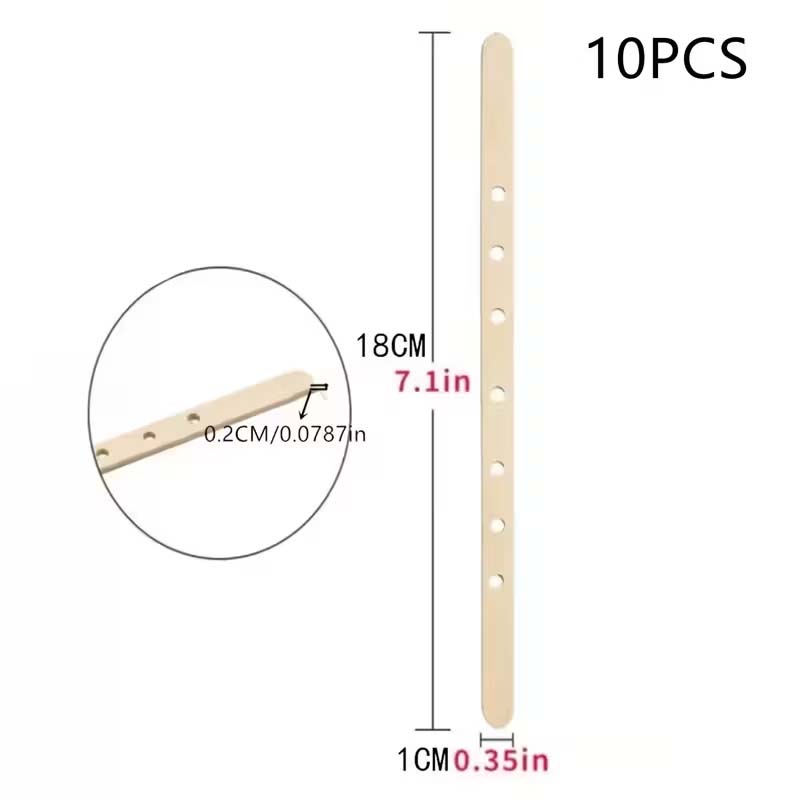 10/20/50 szt. Drewniane uchwyt – Wooden Wick Candle recenzja i cena