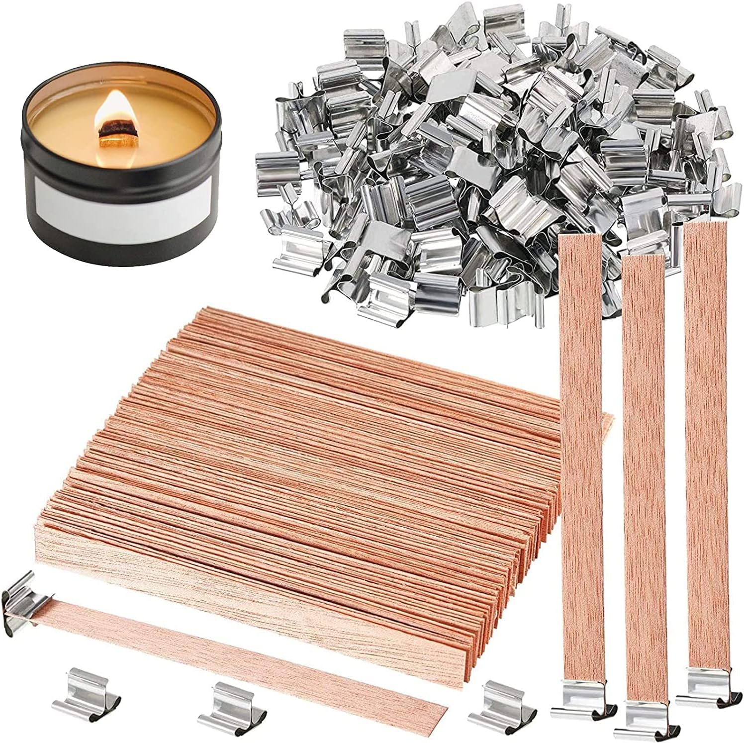 10-100 SZTUK Knot świec zapach – Wooden Wick Candle recenzja i cena
