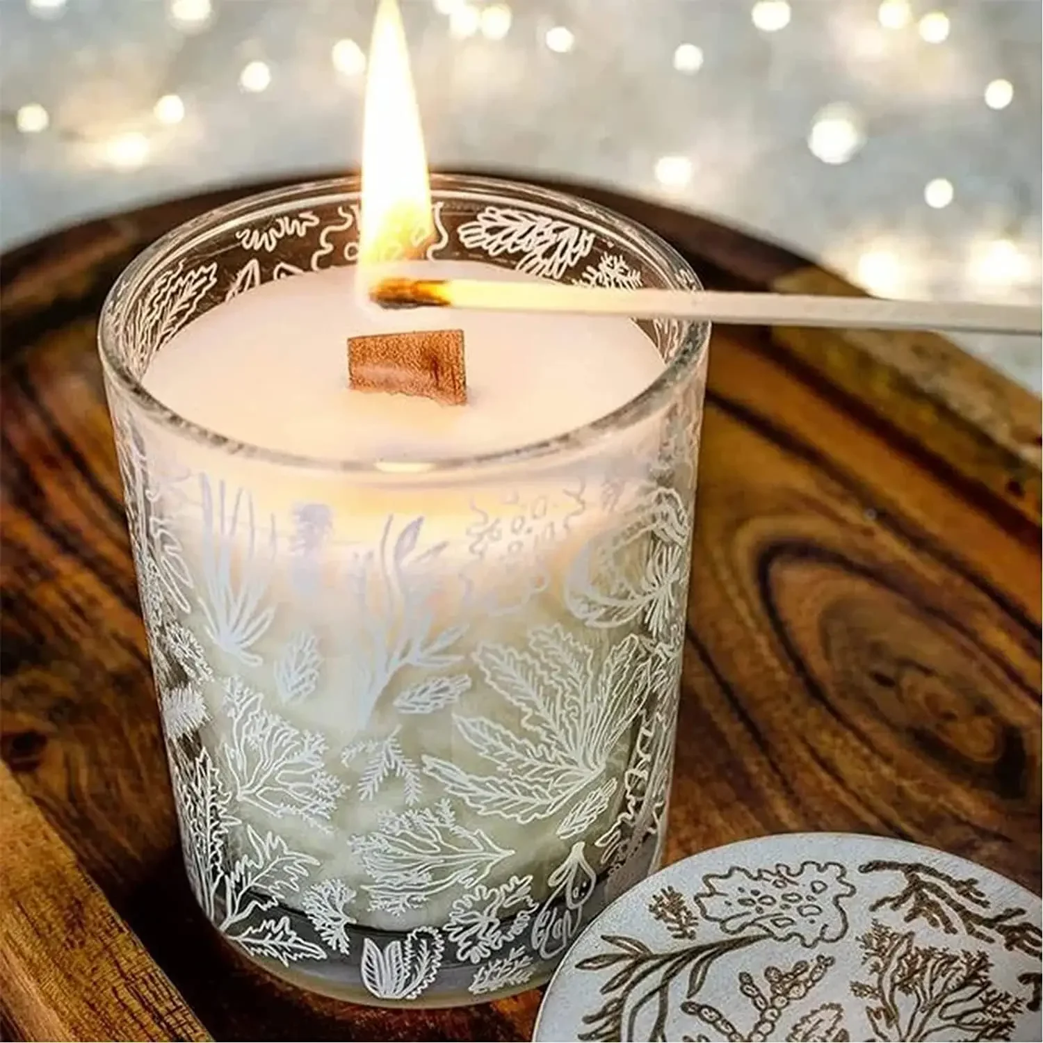 Ręcznie Robiona Świeca Sojowa  – Wooden Wick Candle recenzja i cena
