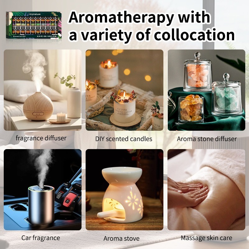 Zestaw 20 rodzajów olejków ete – Home Fragrance Jasmine & Yuzu Porcelain Diffuser recenzja i cena