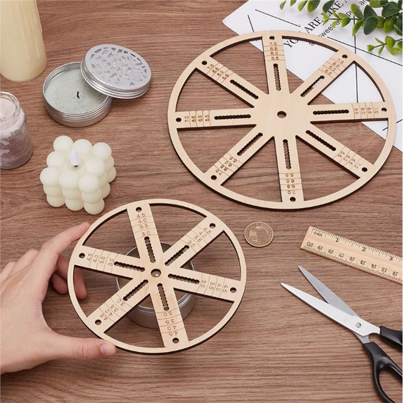 ABUI - Uchwyty na Knoty 2 szt. – Wooden Wick Candle recenzja i cena